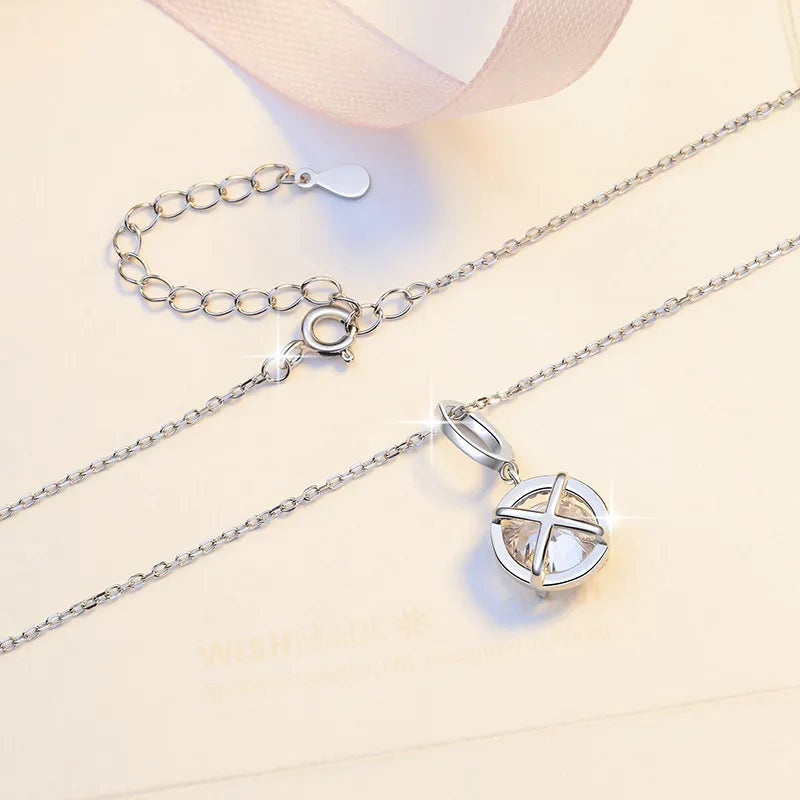 Unique Design Moissanite Diamond Necklace
