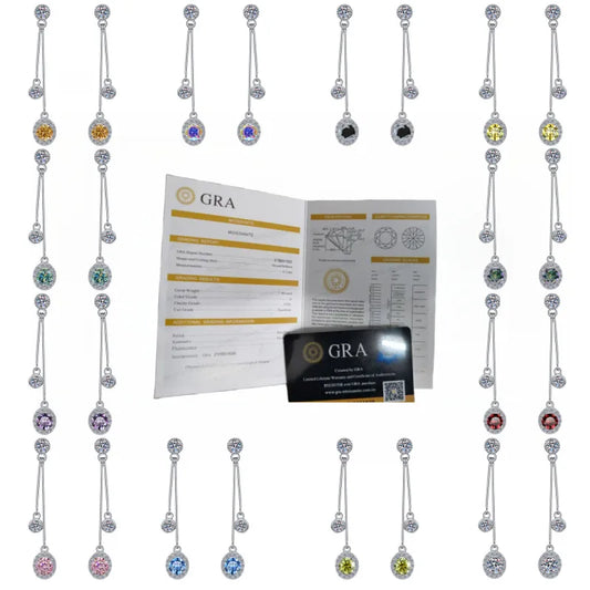 Tassel VVS Moissanite Earrings