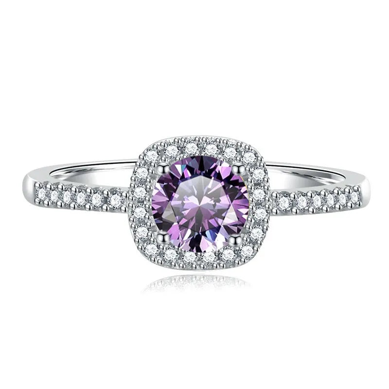 1 Carat Moissanite Ring 925 Sterling Silver