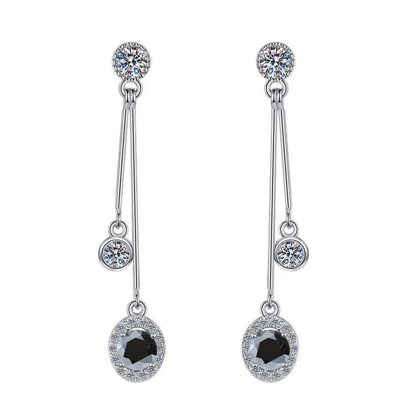 Tassel VVS Moissanite Earrings