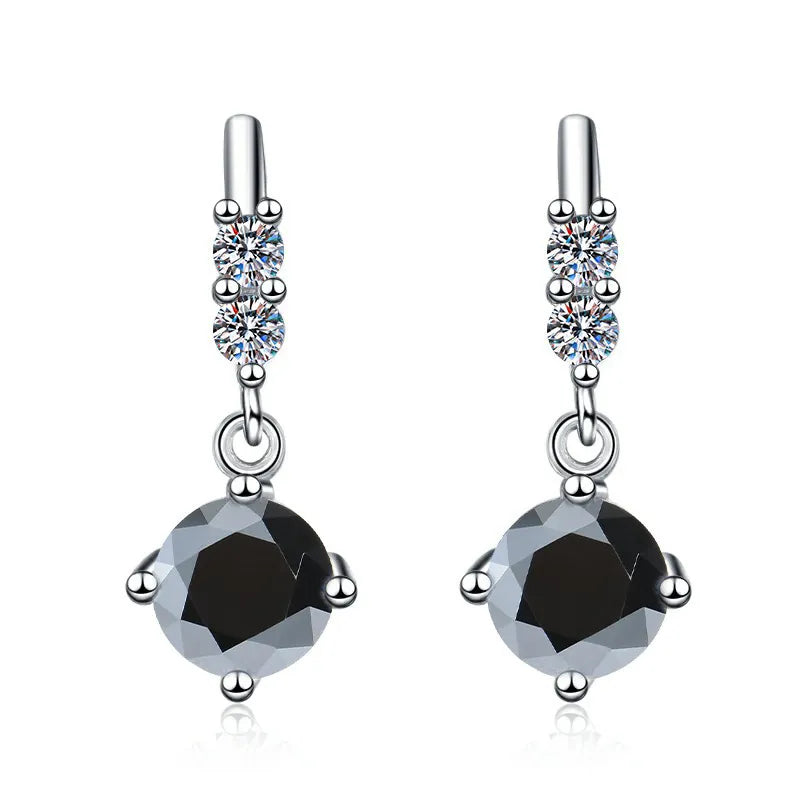 Fashion Moissanite Dangle Earrings