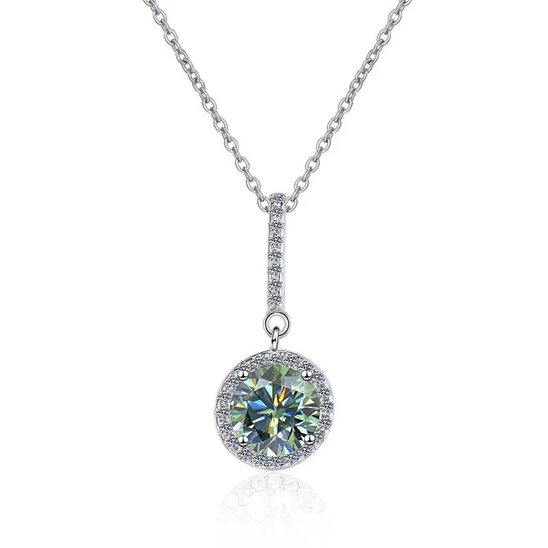Unique Design Moissanite Diamond Necklace