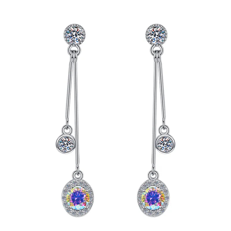 Tassel VVS Moissanite Earrings