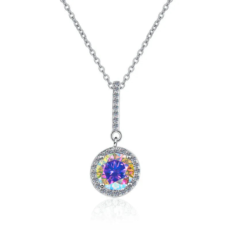 Unique Design Moissanite Diamond Necklace