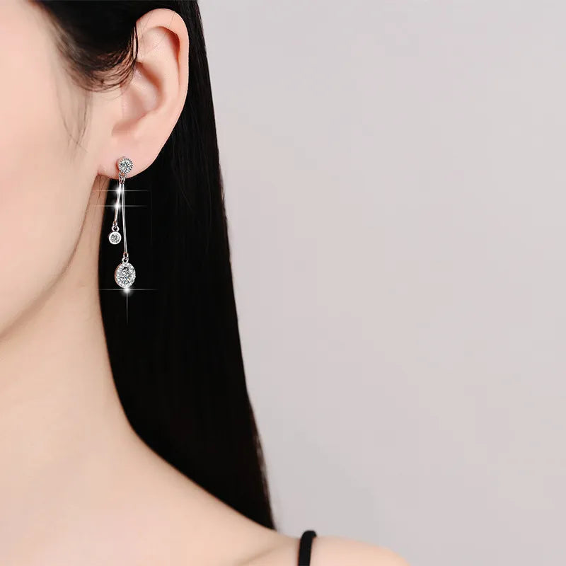 Tassel VVS Moissanite Earrings
