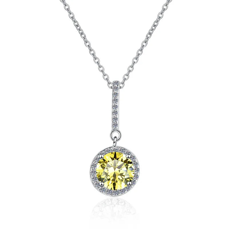 Unique Design Moissanite Diamond Necklace