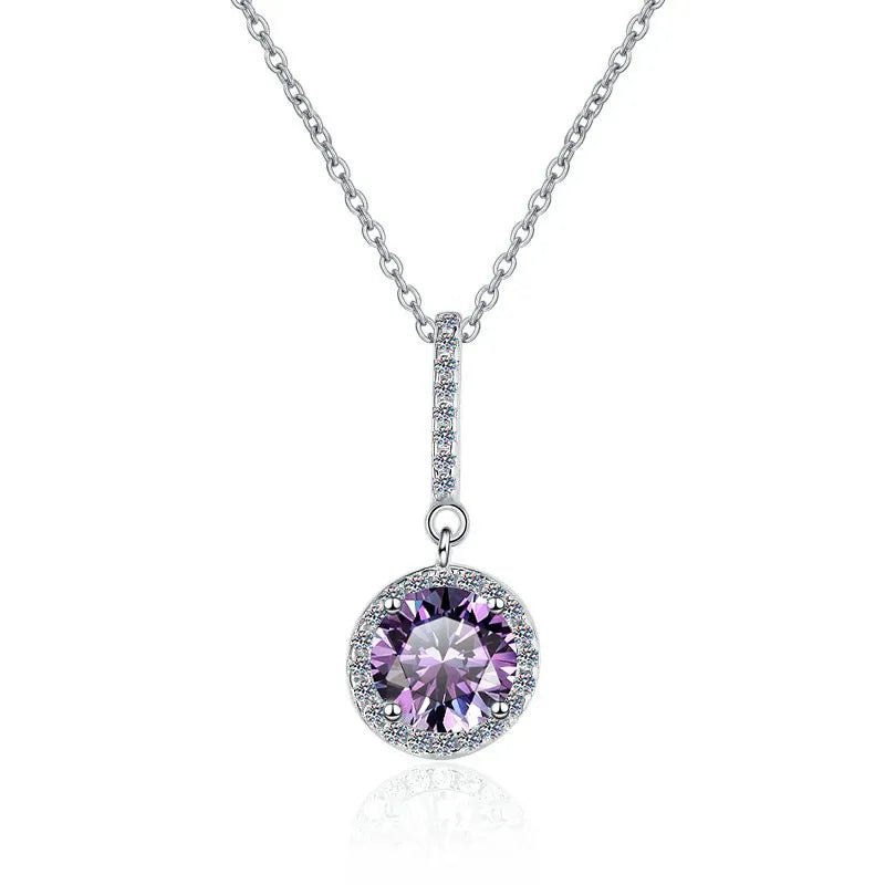 Unique Design Moissanite Diamond Necklace