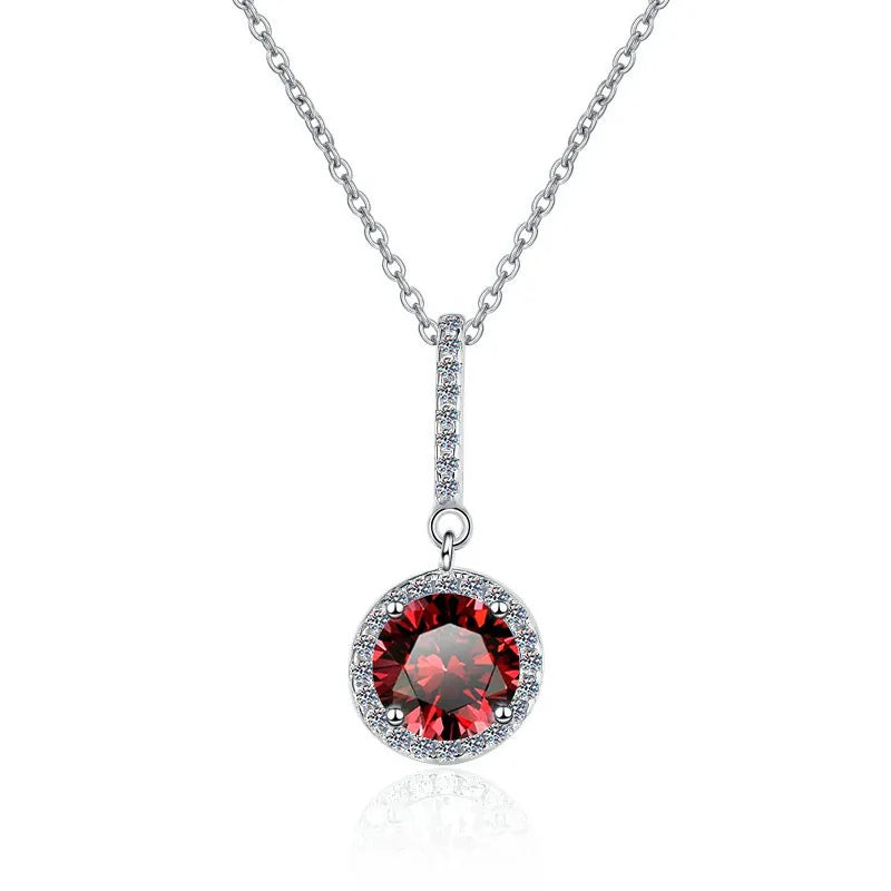 Unique Design Moissanite Diamond Necklace