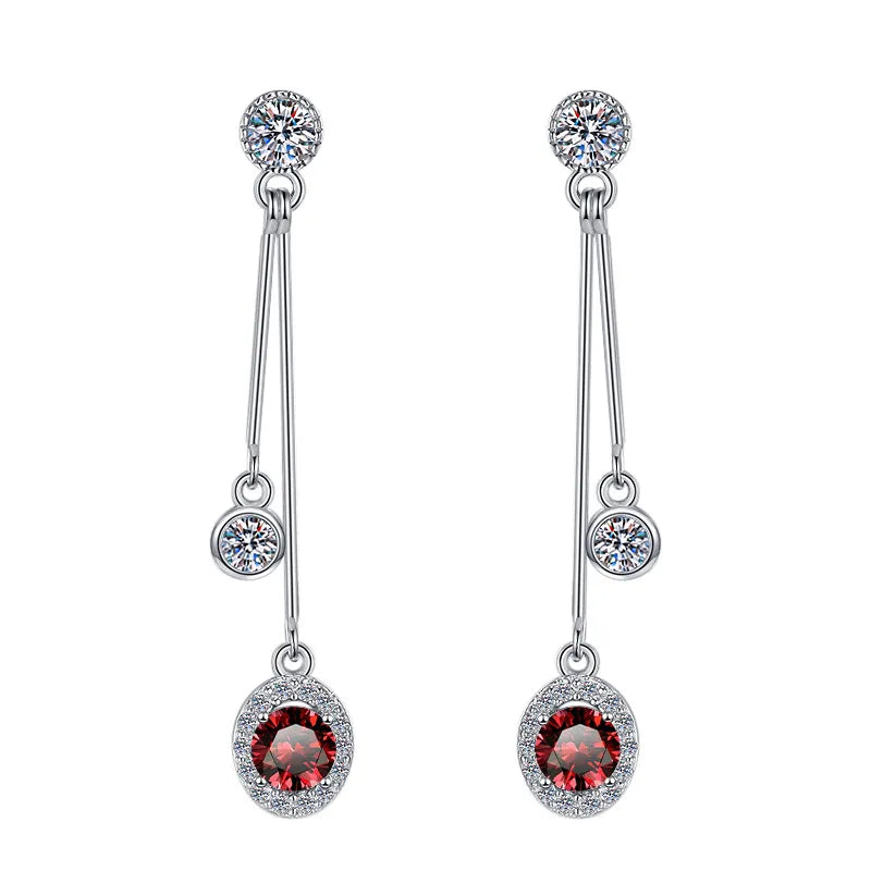 Tassel VVS Moissanite Earrings