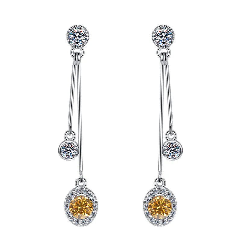 Tassel VVS Moissanite Earrings