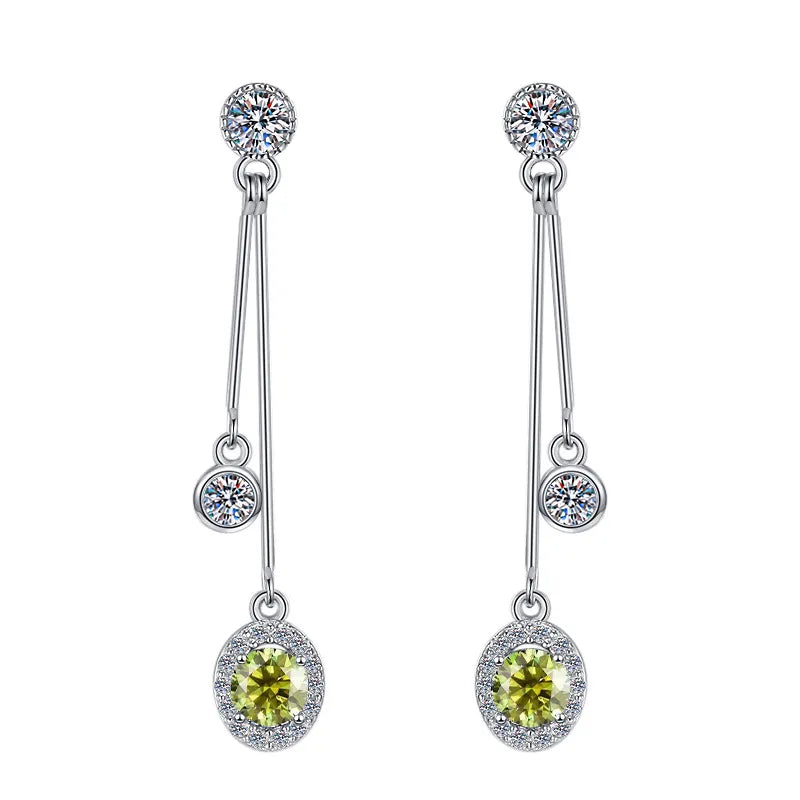Tassel VVS Moissanite Earrings