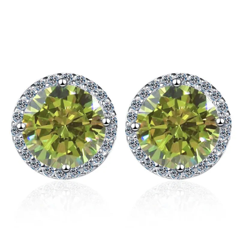 Fashion 3 Carat Moissanite Earrings