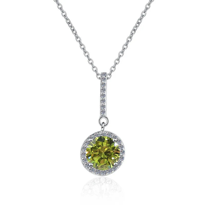Unique Design Moissanite Diamond Necklace