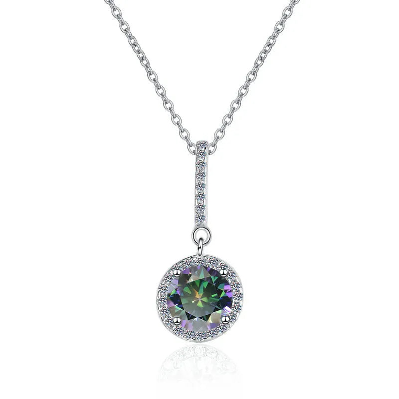 Unique Design Moissanite Diamond Necklace