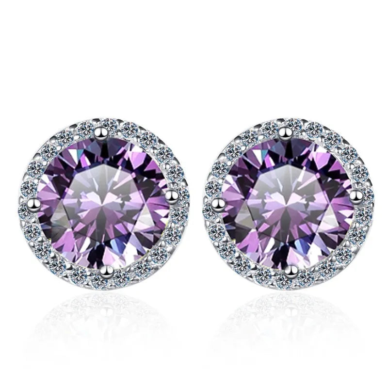 Fashion 3 Carat Moissanite Earrings