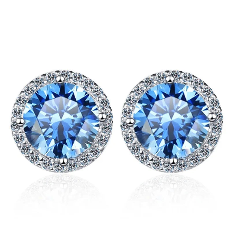 Fashion 3 Carat Moissanite Earrings