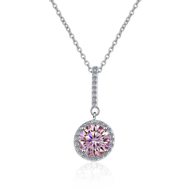 Unique Design Moissanite Diamond Necklace