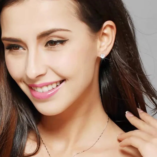 Classic Moissanite Stud Earrings