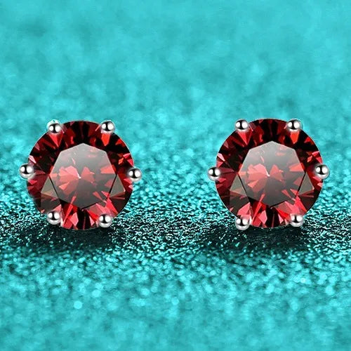 Classic Moissanite Stud Earrings