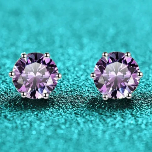 Classic Moissanite Stud Earrings